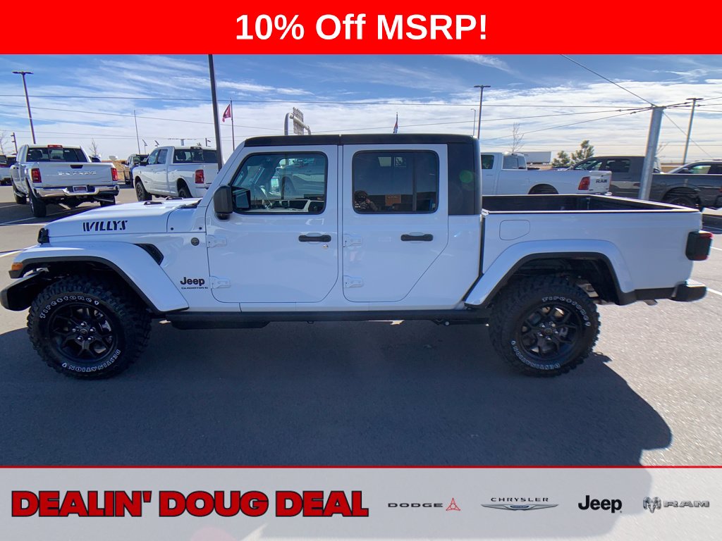 New 2026 Jeep Gladiator Willys Pickup