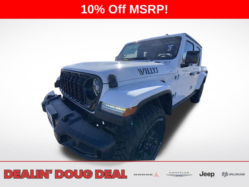New 2026 Jeep Gladiator Willys Pickup