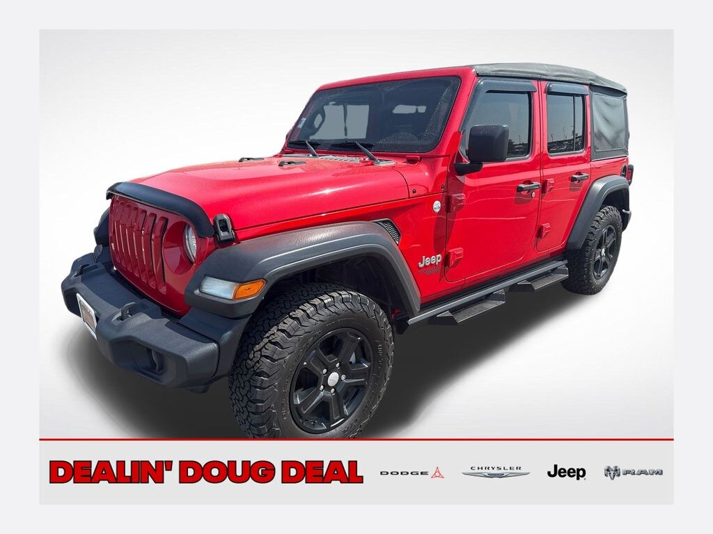 Used 2018 Jeep Wrangler Unlimited Sport S SUV