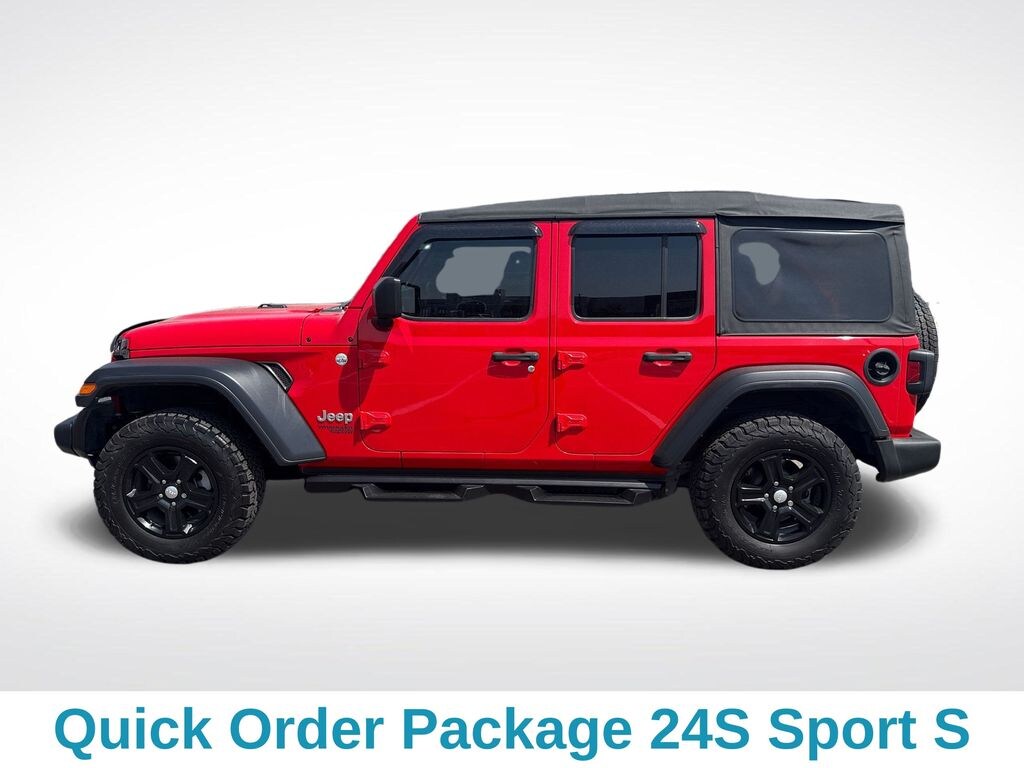 Used 2018 Jeep Wrangler Unlimited Sport S SUV