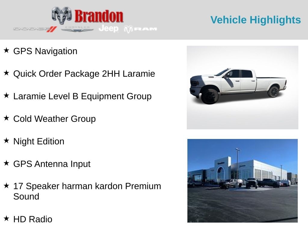 Certified 2022 Ram 3500 Laramie Truck