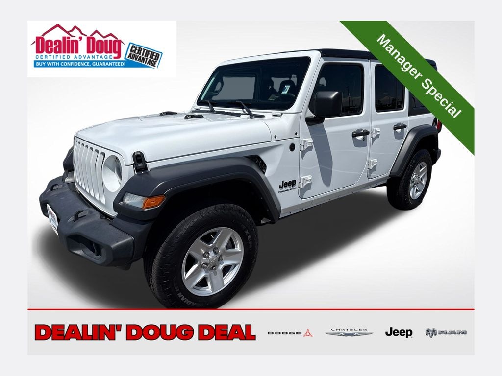 Certified 2023 Jeep Wrangler Sport S SUV