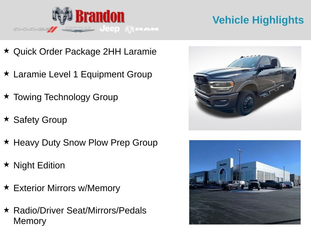 Used 2020 Ram 3500 Laramie Truck