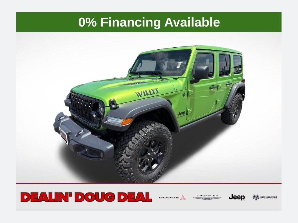 New 2026 Jeep Wrangler Willys SUV