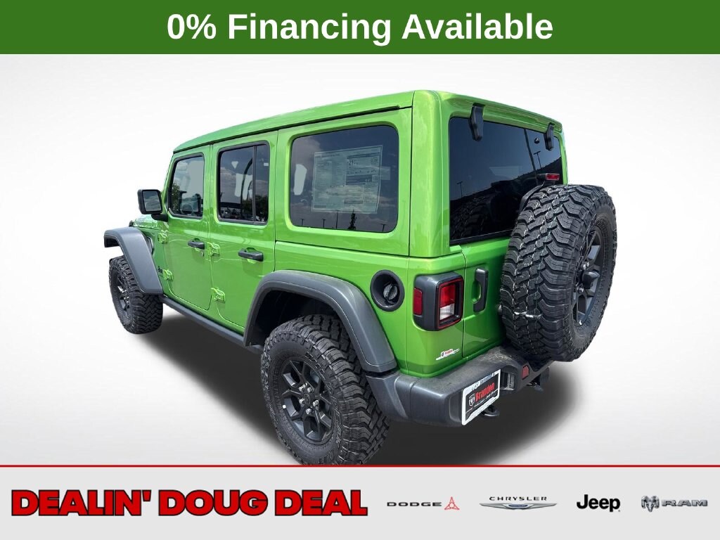 New 2026 Jeep Wrangler Willys SUV
