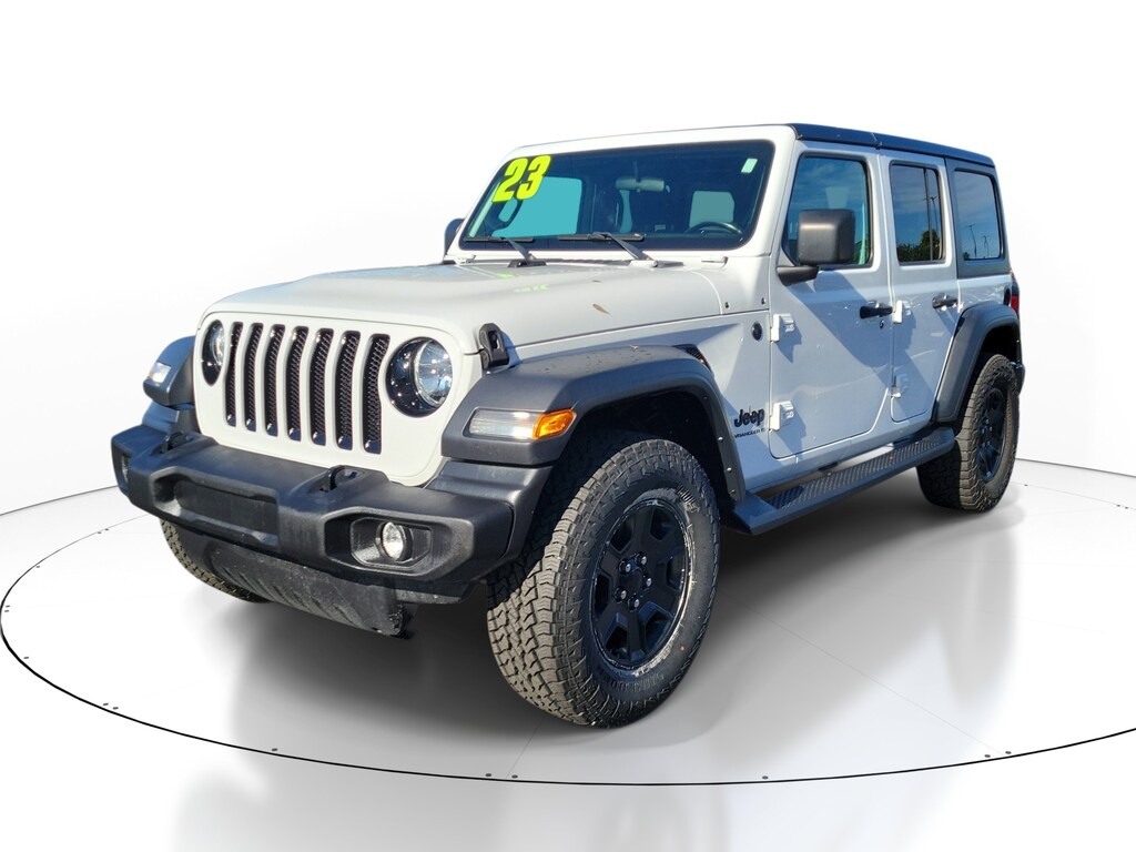 Used 2023 Jeep Wrangler 4-DOOR SPORT 4X4 SUV