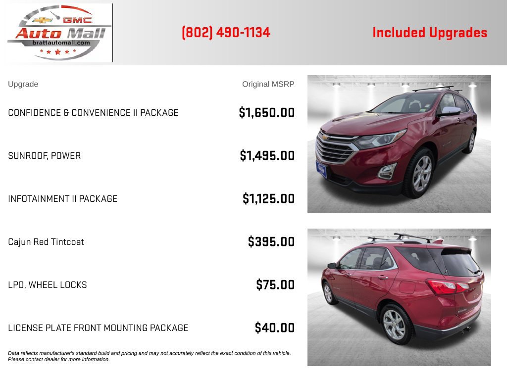 Used 2020 Chevrolet Equinox Premier SUV