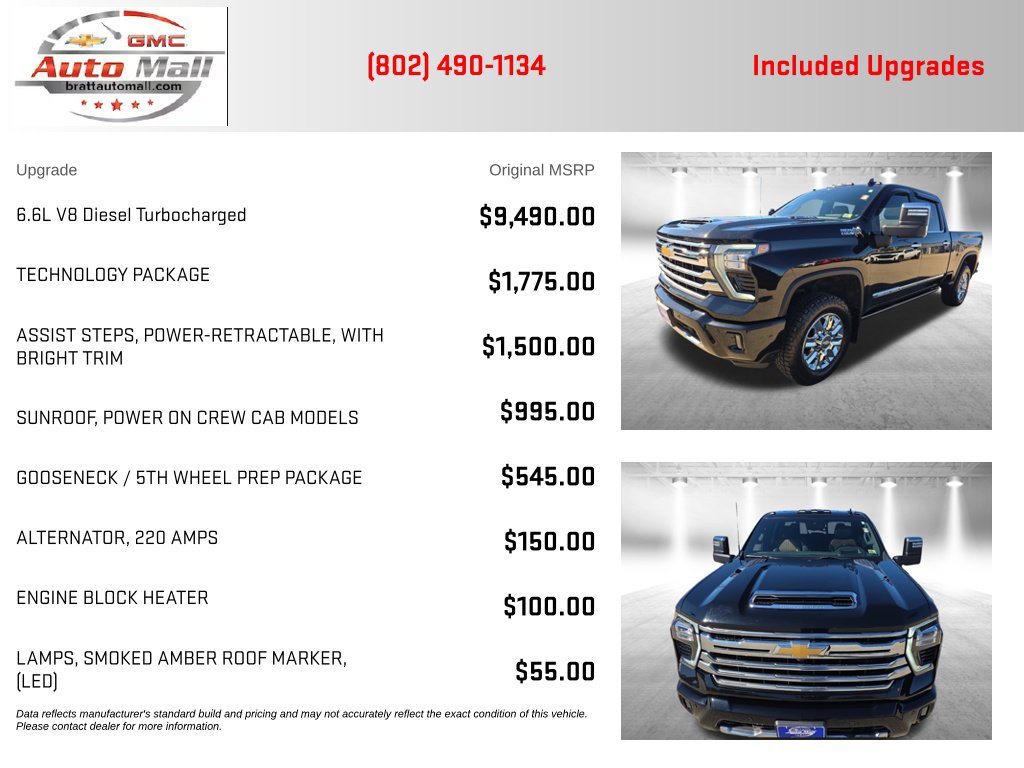 Used 2024 Chevrolet Silverado 3500 HD High Country Truck