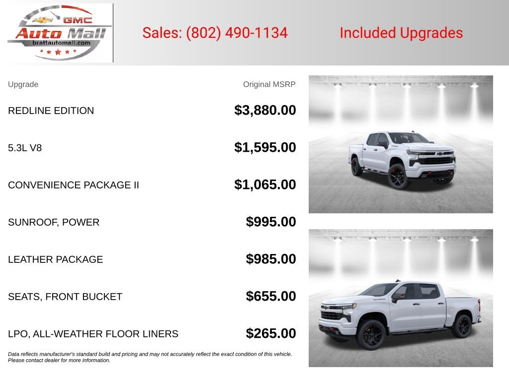 New 2026 Chevrolet Silverado 1500 RST Truck