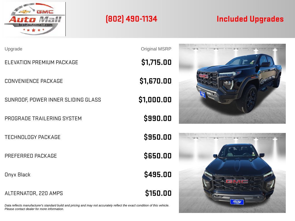 Used 2024 GMC Canyon Elevation Truck