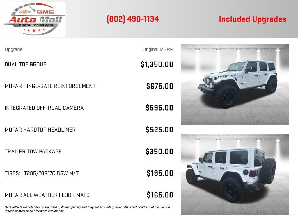 Used 2021 Jeep Wrangler Unlimited Rubicon 392 4x4 SUV