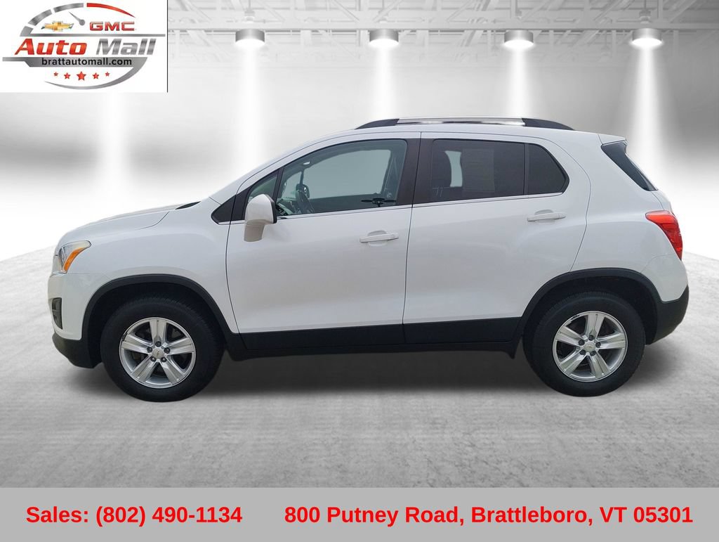 Used 2016 Chevrolet Trax LT with VIN KL7CJPSB8GB715640 for sale in Brattleboro, VT