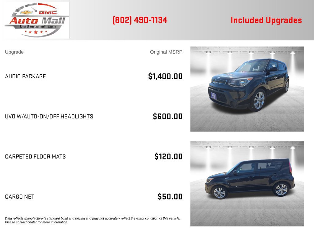 Used 2015 Kia Soul + Crossover
