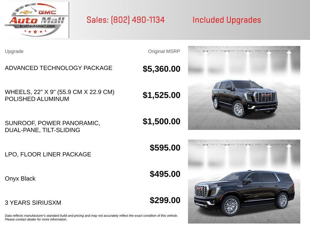 New 2026 GMC Yukon Denali SUV