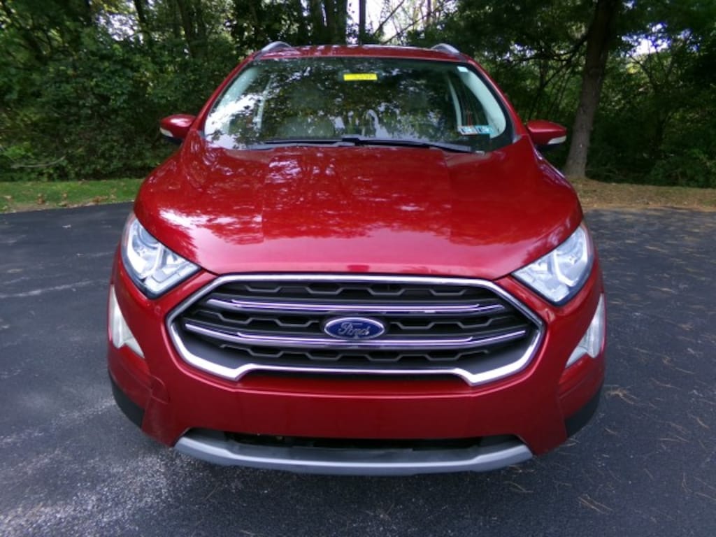 Certified 2018 Ford EcoSport Titanium SUV