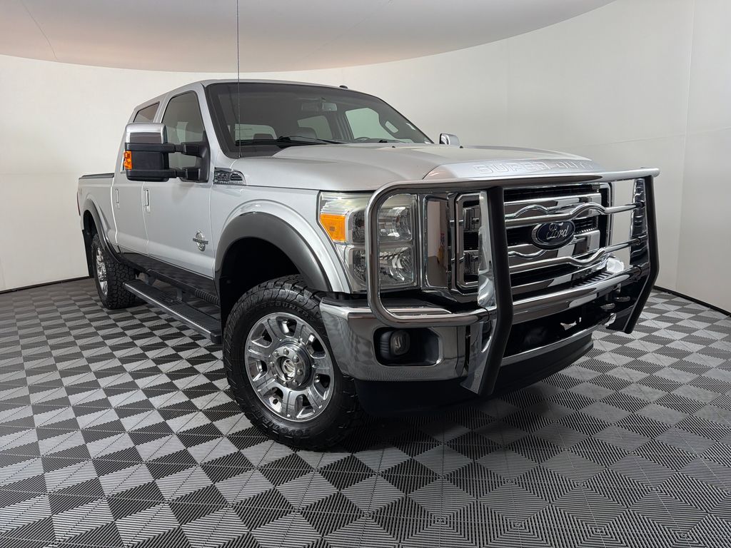 Used 2015 Ford F-350SD Lariat Truck Crew Cab