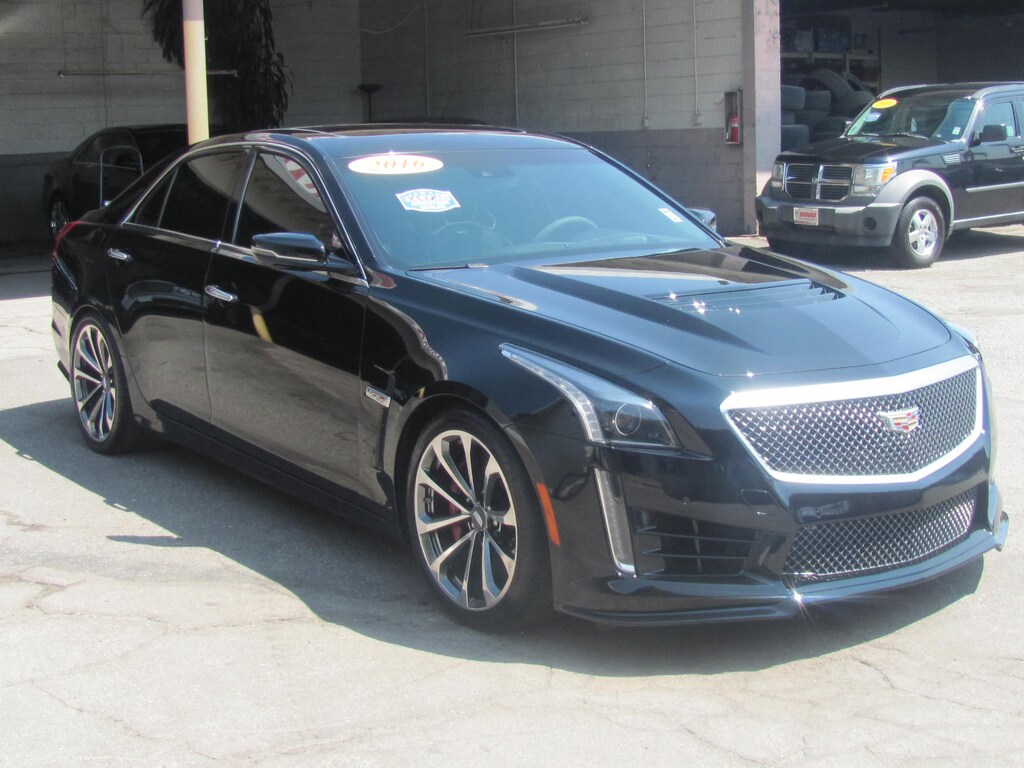 Used 2016 CADILLAC CTS-V LUXURY PKG (6.2 SUPERCHARGED) Sedan