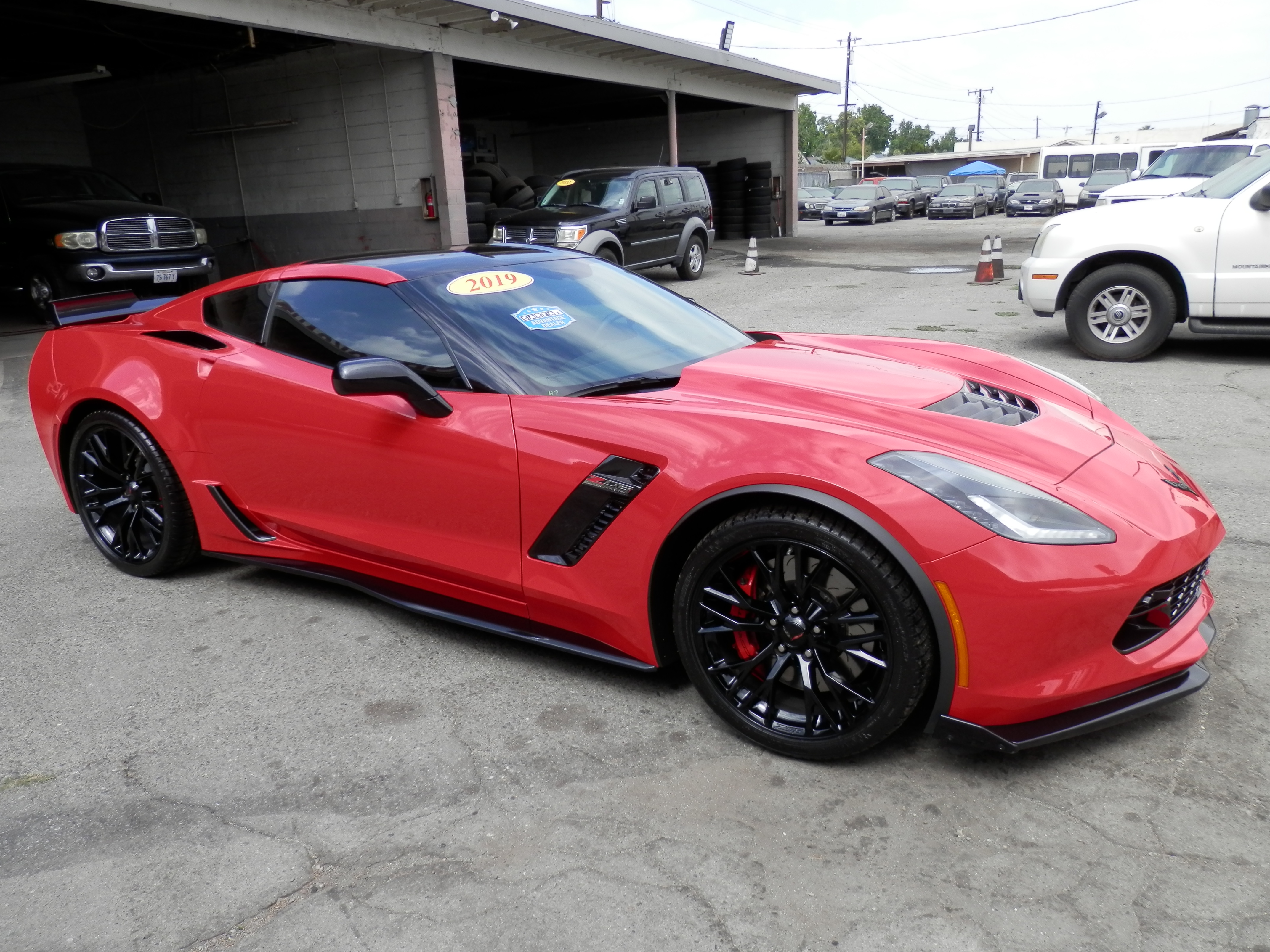 Used 2019 Chevrolet Corvette Z06 W/2LT (Actual 12,085 Miles) Coupe