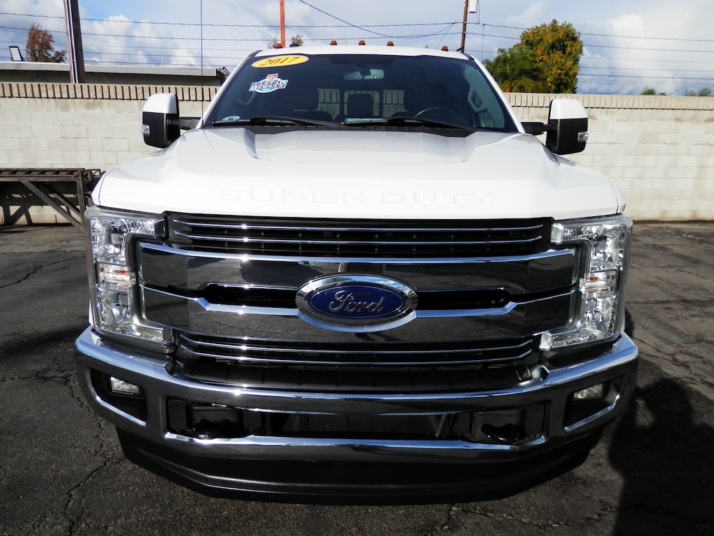 Used 2017 Ford F-350 Lariat (6.7 TURBO DSL) (4WD) (DUALLY) Truck Crew Cab