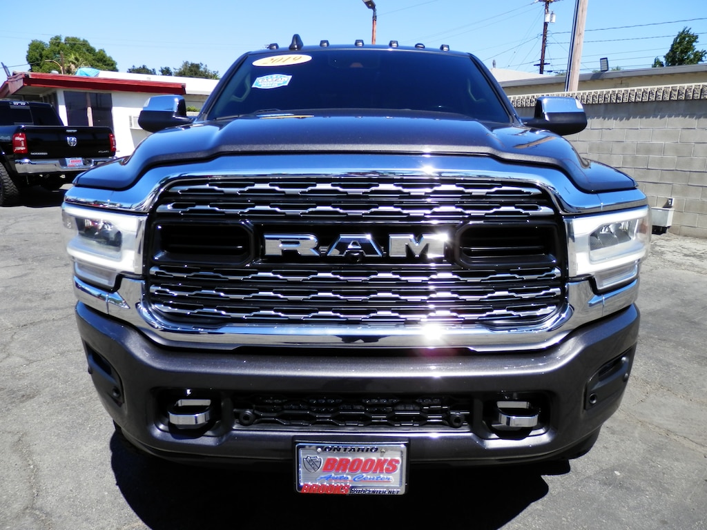 Used 2019 Ram 3500 Laramie 6.7 L Turbo Diesel 4WD(AISIN Trans) Truck Mega Cab