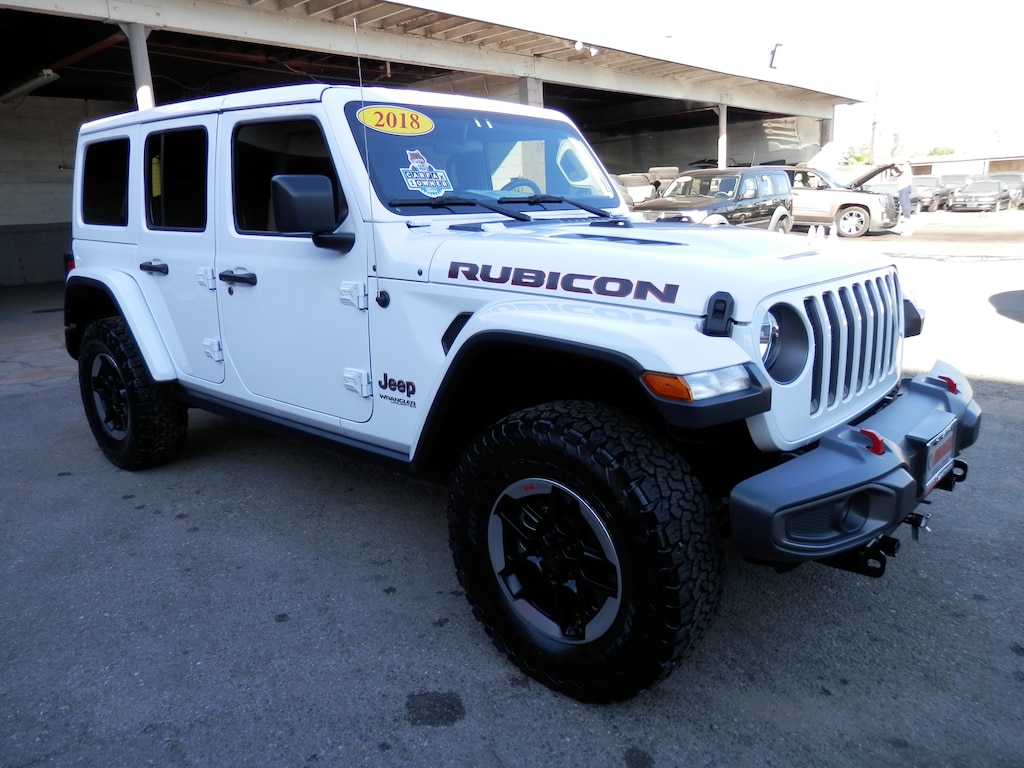 Used 2018 Jeep Wrangler Unlimited Rubicon 4x4 (Actual 10,637 Miles) SUV