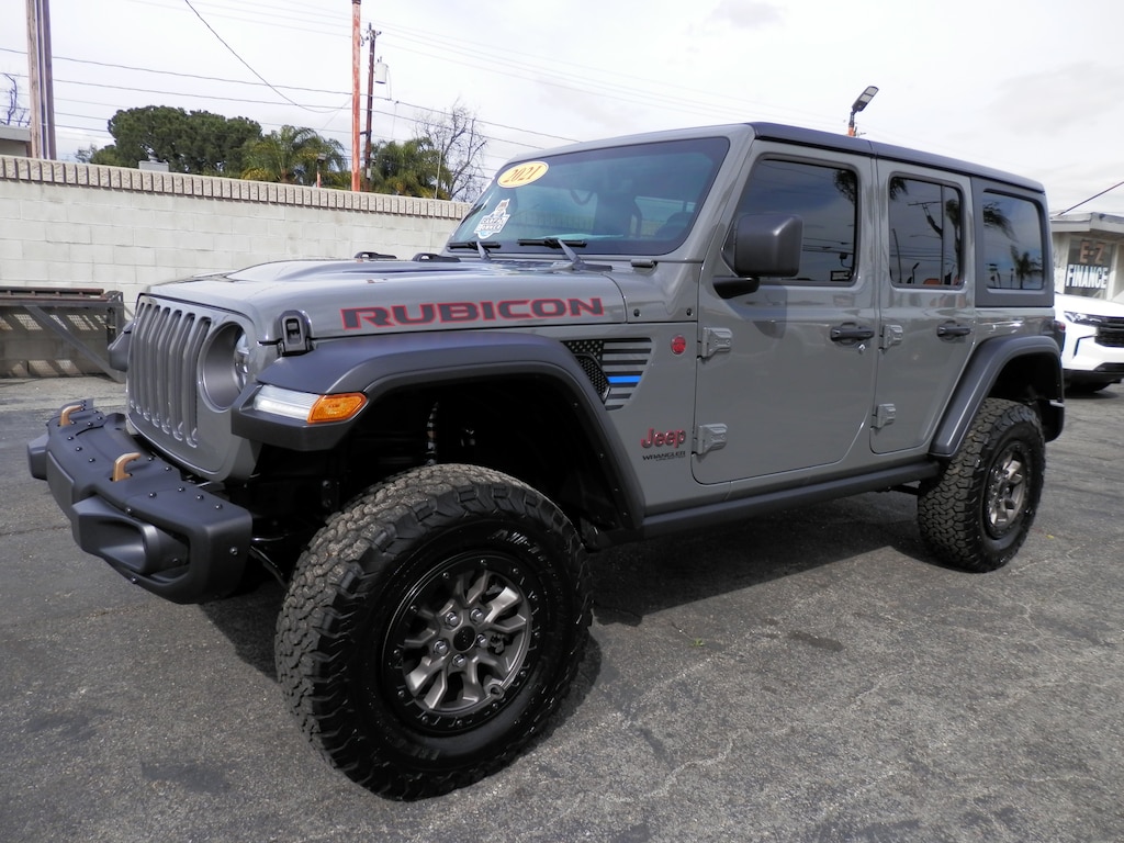 Used 2021 Jeep Wrangler Unlimited Rubicon (FOX LIFT) SUV