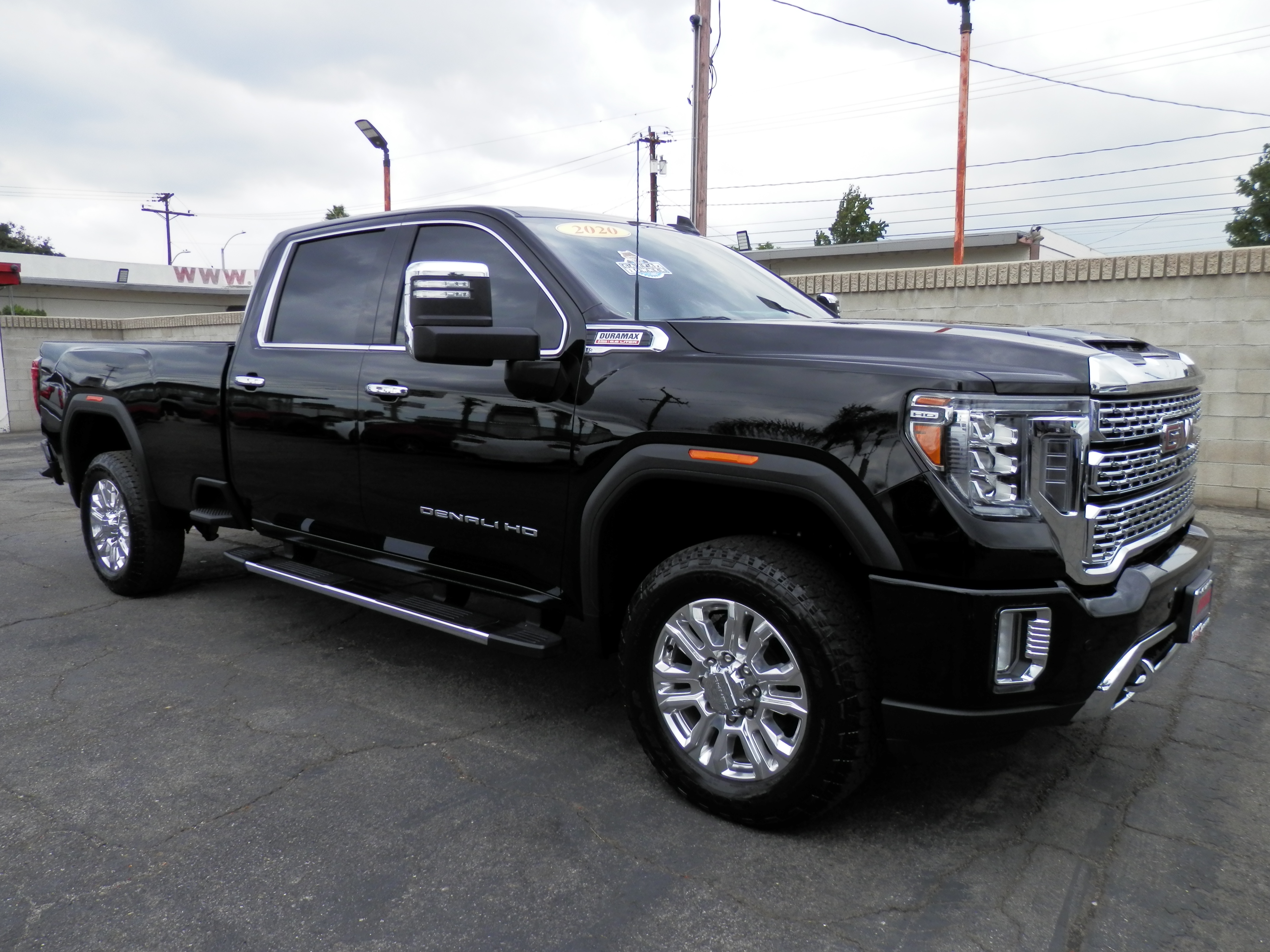 Used 2020 GMC Sierra 3500HD Denali (6.6 TURBO DIESEL) (4WD) Truck Crew Cab long bed