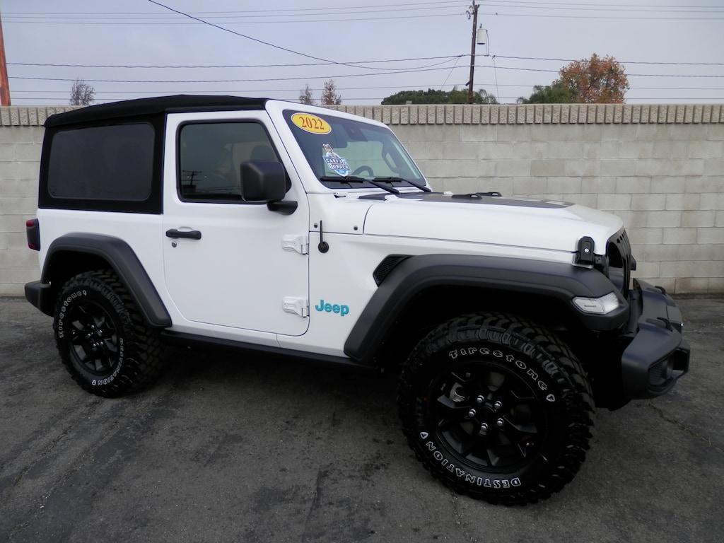 Used 2022 Jeep Wrangler WILLYS SPORTS 4X4 (HIGHLY OPTIONED) SUV