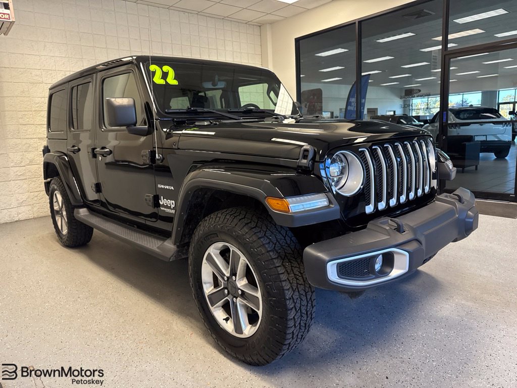 Certified 2022 Jeep Wrangler Unlimited Sahara SUV