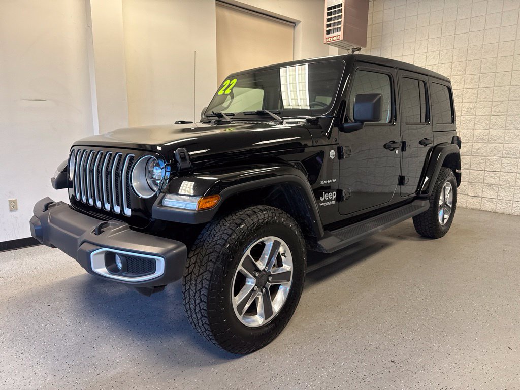 Certified 2022 Jeep Wrangler Unlimited Sahara SUV