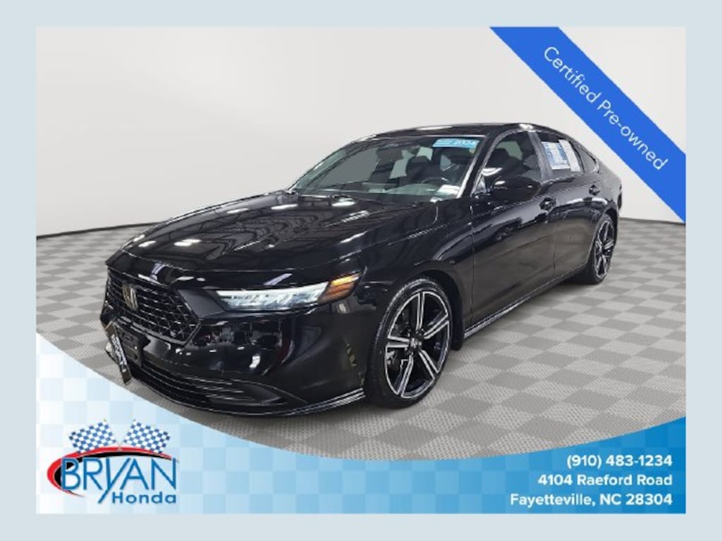 Certified 2024 Honda Accord Hybrid Sport Sedan