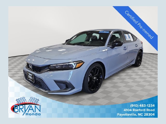 Certified 2022 Honda Civic Sport Hatchback
