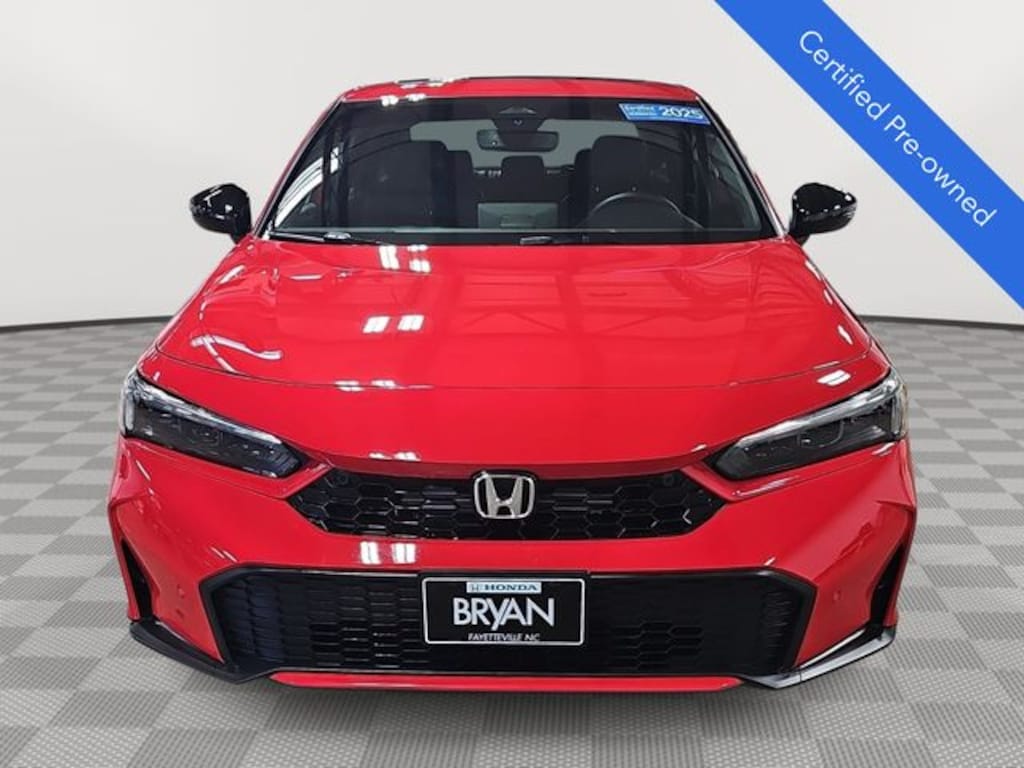 Certified 2025 Honda Civic Hybrid Sport Touring Sedan