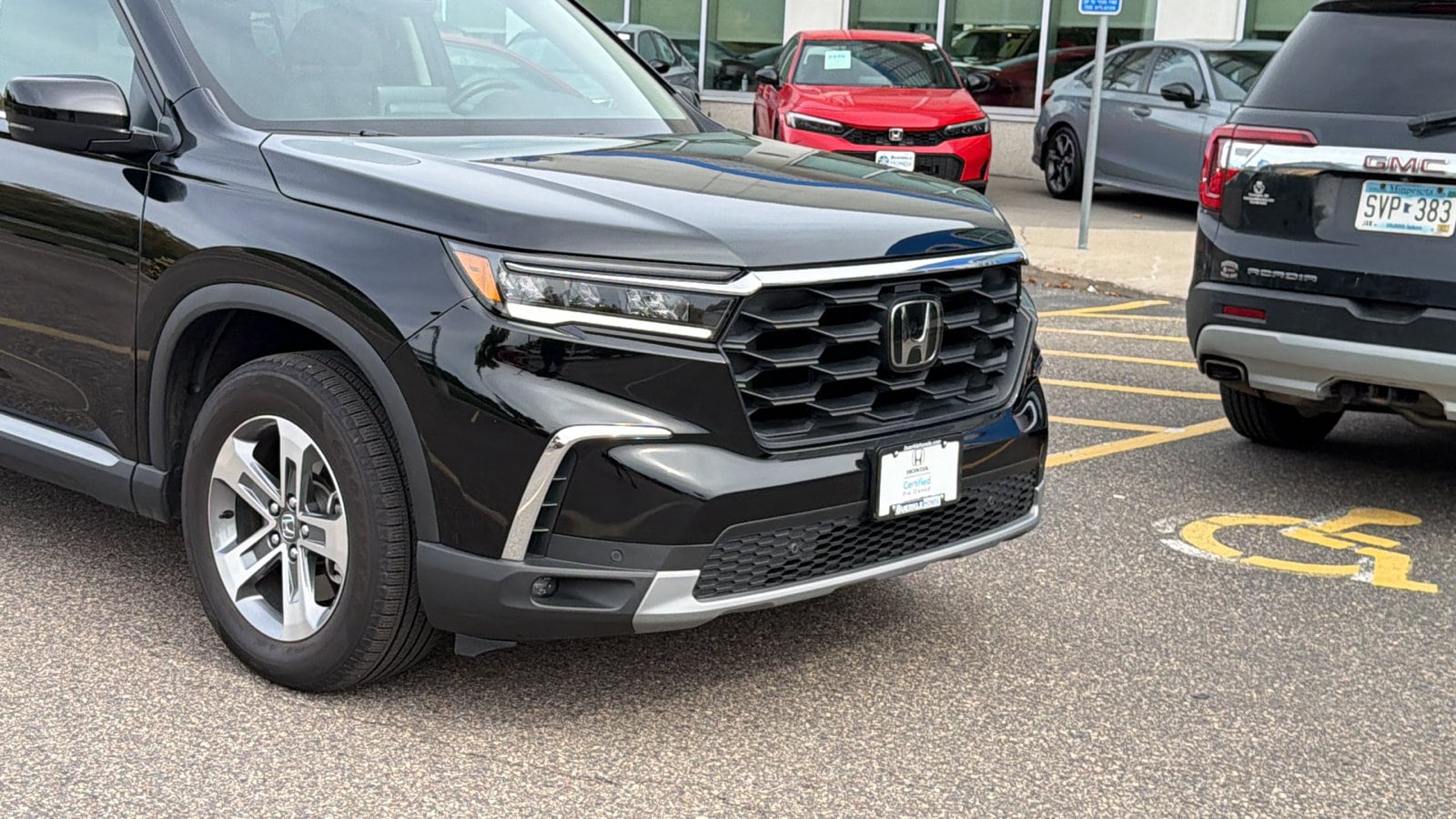 Certified 2024 Honda Pilot EX-L with VIN 5FNYG1H44RB036719 for sale in Saint Paul, Minnesota