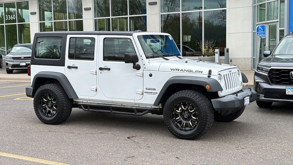 Used 2017 Jeep Wrangler JK Unlimited Sport 4x4 SUV