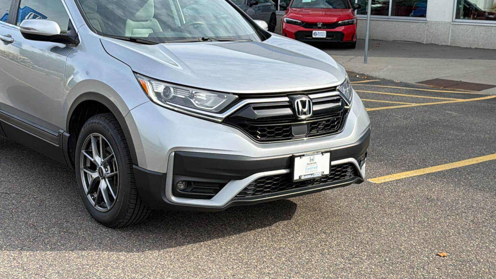 Certified 2022 Honda CR-V EX with VIN 2HKRW2H51NH608007 for sale in Saint Paul, Minnesota