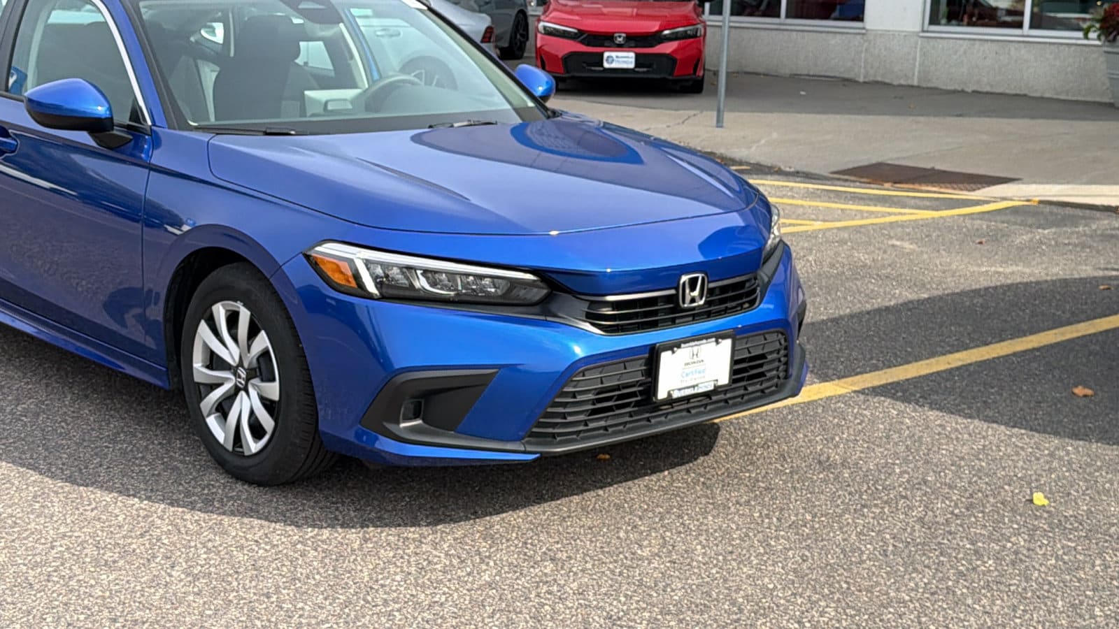 Certified 2024 Honda Civic LX with VIN 2HGFE2F22RH516581 for sale in Saint Paul, Minnesota