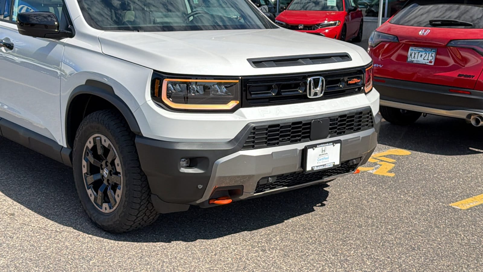 Certified 2026 Honda Passport TrailSport Elite with VIN 5FNYF9H81TB070645 for sale in Saint Paul, Minnesota