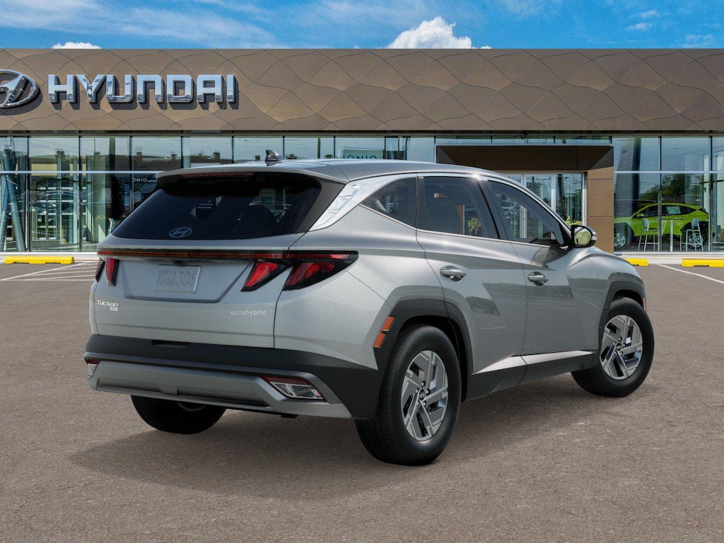 New 2026 Hyundai Tucson Hybrid Blue SUV