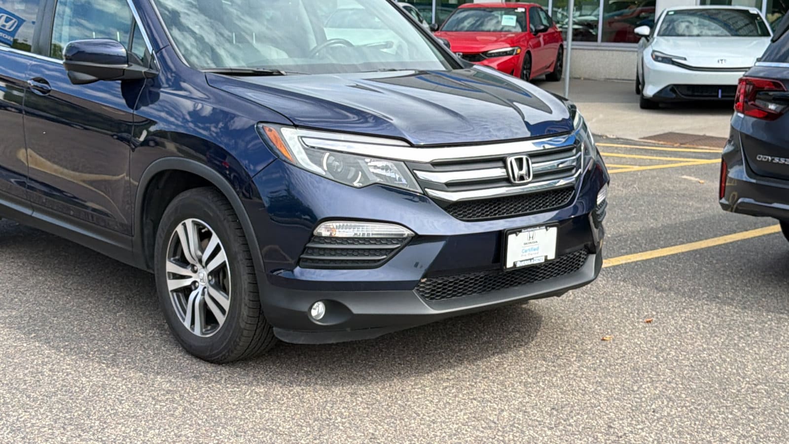 Certified 2016 Honda Pilot EX-L with VIN 5FNYF6H5XGB072744 for sale in Saint Paul, Minnesota