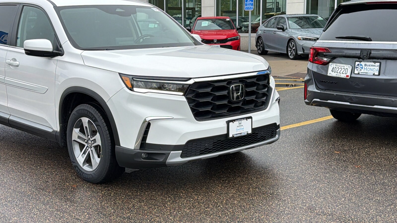 Certified 2024 Honda Pilot EX-L with VIN 5FNYG1H47RB004699 for sale in Saint Paul, Minnesota