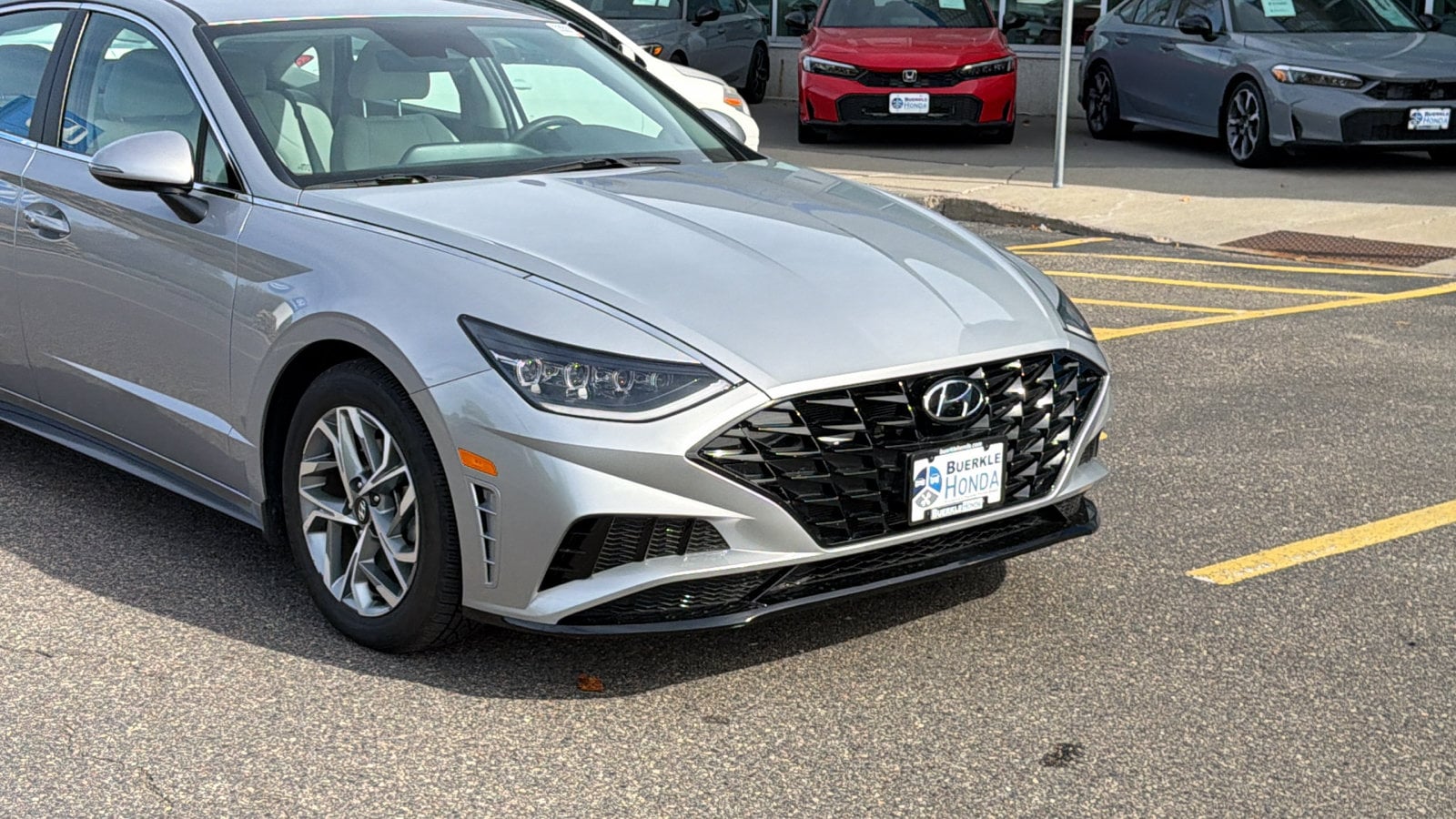Used 2023 Hyundai Sonata SEL with VIN KMHL64JA2PA323654 for sale in Saint Paul, Minnesota