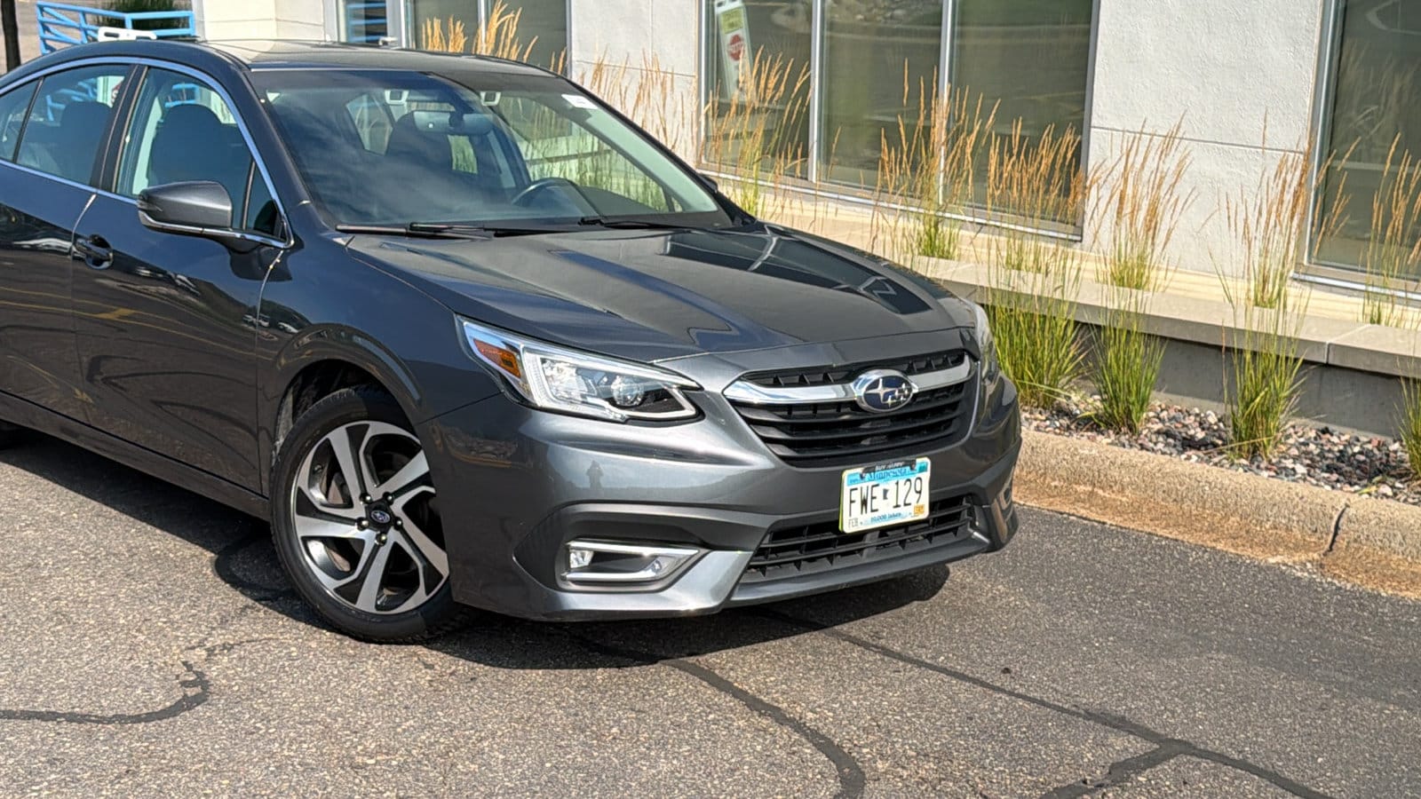 Used 2021 Subaru Legacy Limited with VIN 4S3BWAN65M3014118 for sale in Saint Paul, Minnesota