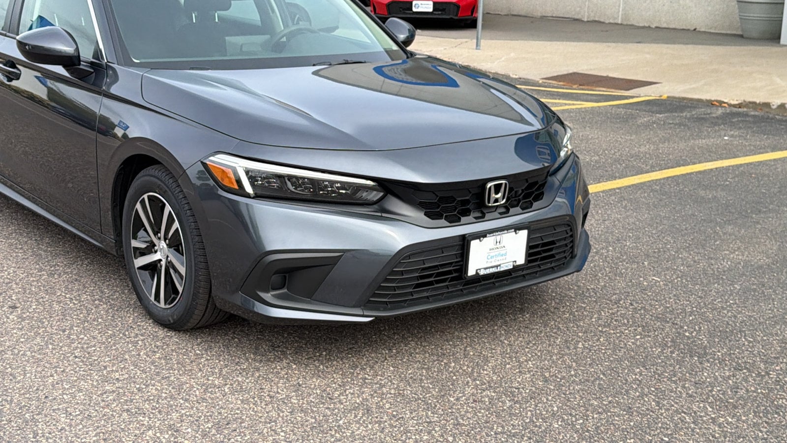 Certified 2023 Honda Civic Hatchback LX with VIN 19XFL2H50PE025236 for sale in Saint Paul, Minnesota