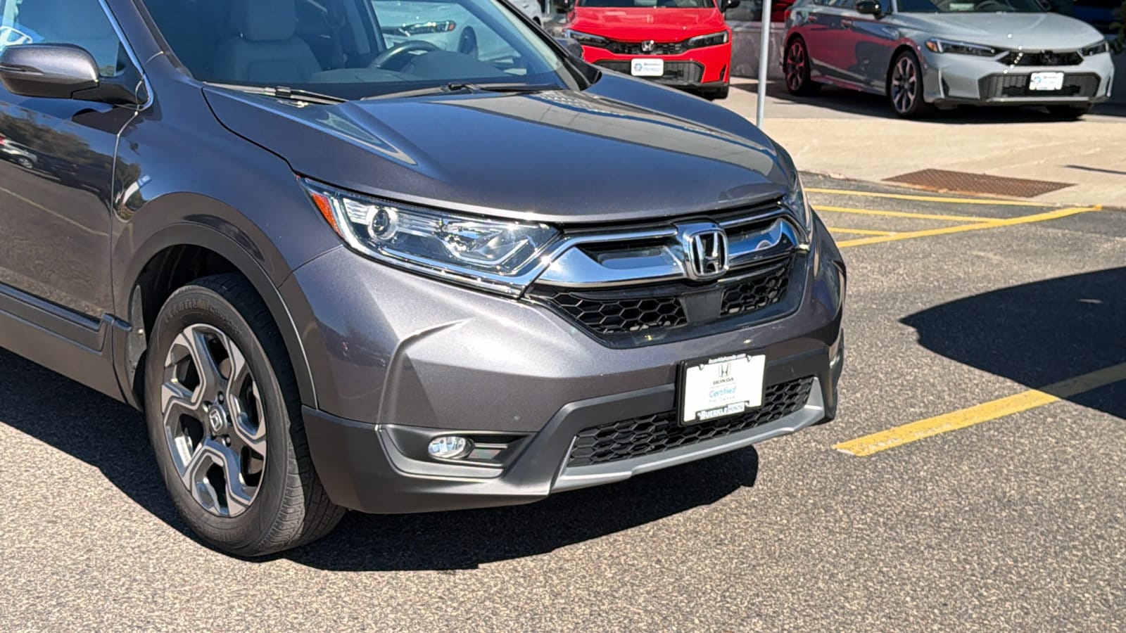 Certified 2019 Honda CR-V EX-L with VIN 5J6RW2H81KA001340 for sale in Saint Paul, Minnesota