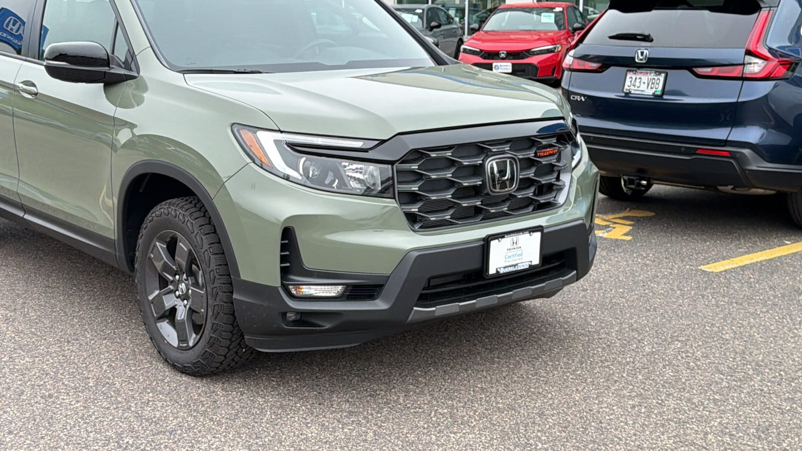 Certified 2026 Honda Ridgeline TrailSport with VIN 5FPYK3F62TB004882 for sale in Saint Paul, Minnesota