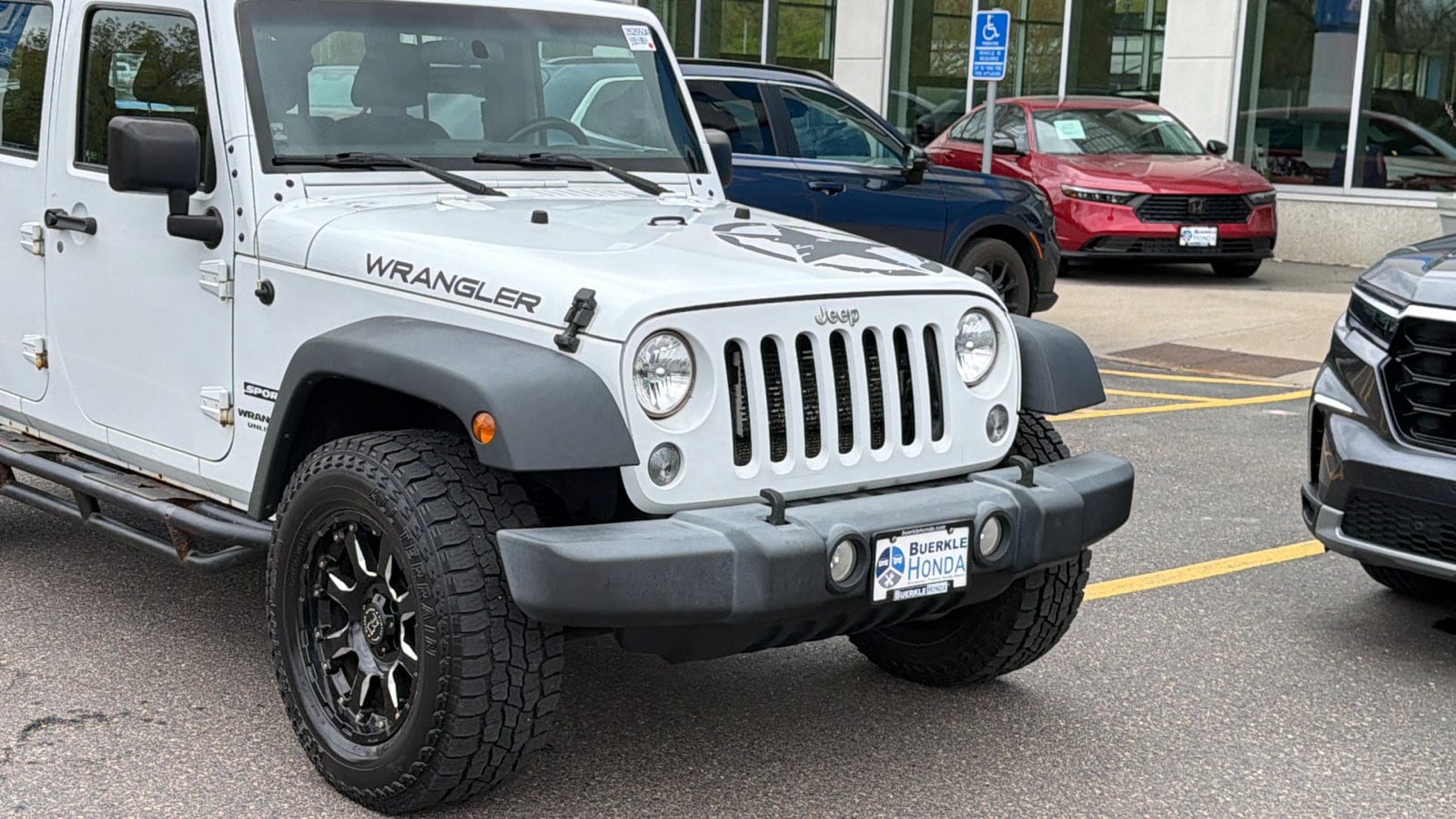 Used 2017 Jeep Wrangler Unlimited Sport with VIN 1C4BJWDG3HL622909 for sale in Saint Paul, Minnesota
