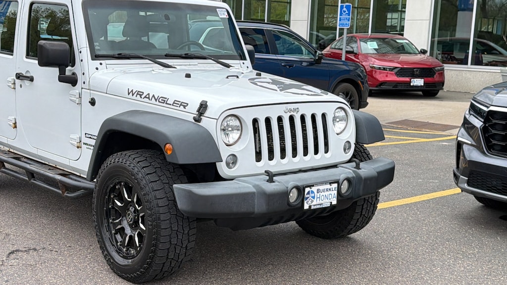 Used 2017 Jeep Wrangler JK Unlimited Sport 4x4 SUV