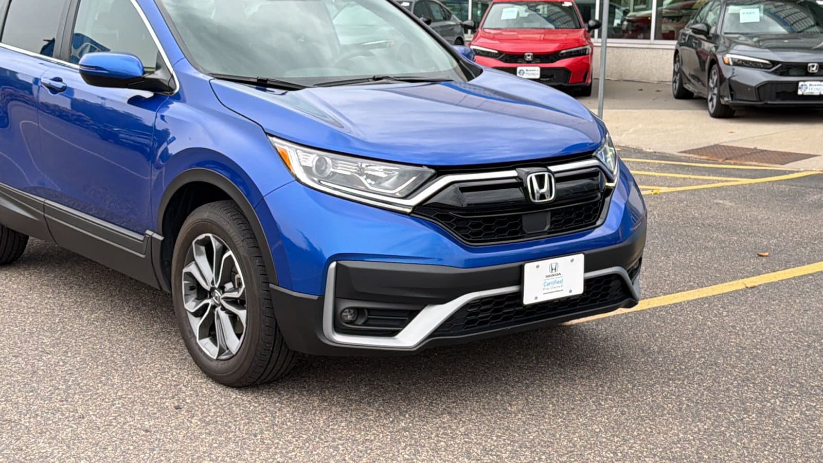 Certified 2021 Honda CR-V EX with VIN 7FARW2H51ME012638 for sale in Saint Paul, Minnesota