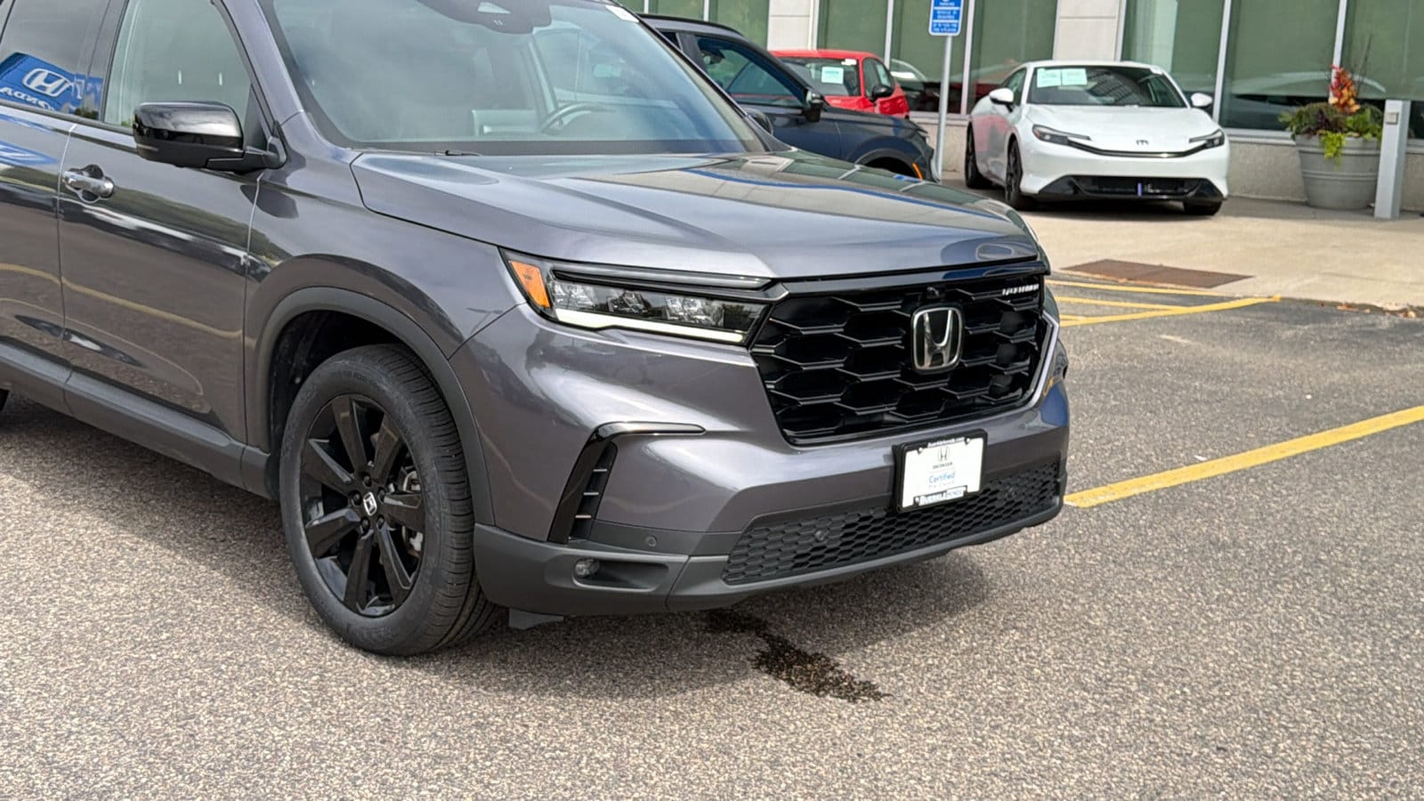 Certified 2025 Honda Pilot Black Edition with VIN 5FNYG1H9XSB053624 for sale in Saint Paul, Minnesota